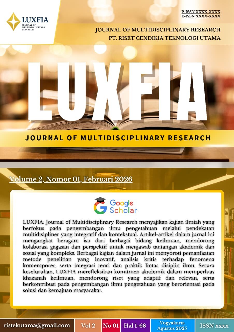 					View Vol. 1 No. 02 (2026): Luxfia: Journal of Multidisciplinary Research
				